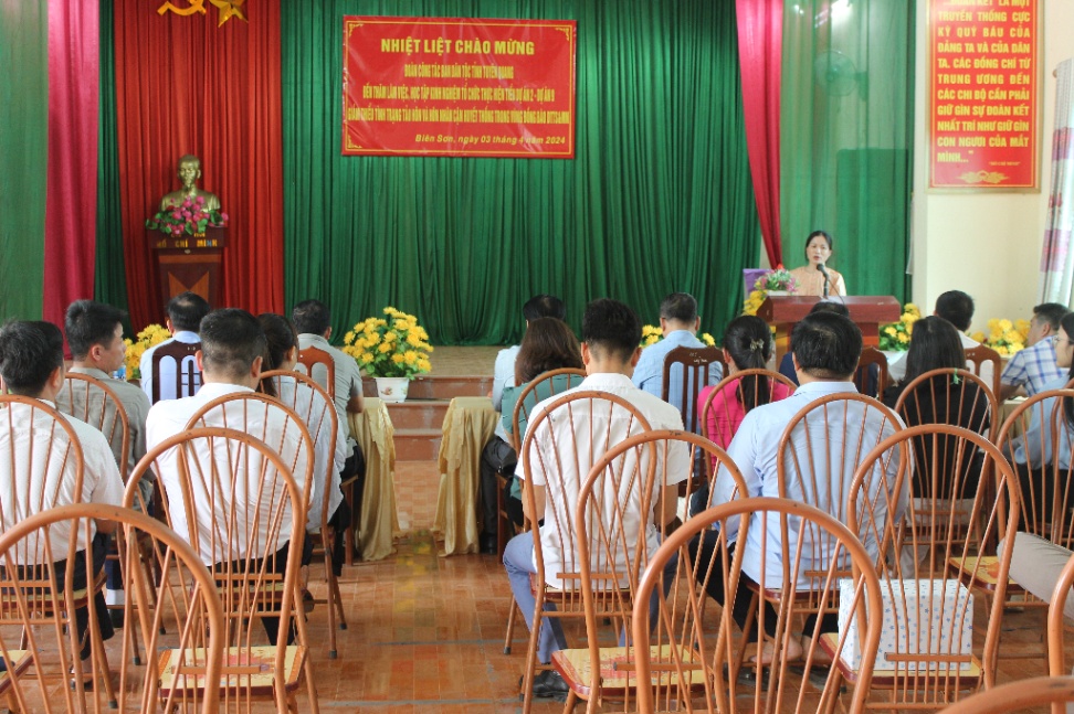 Đoàn công tác Ban Dân tộc tỉnh Tuyên Quang trao đổi, học tập kinh nghiệm tại Bắc Giang