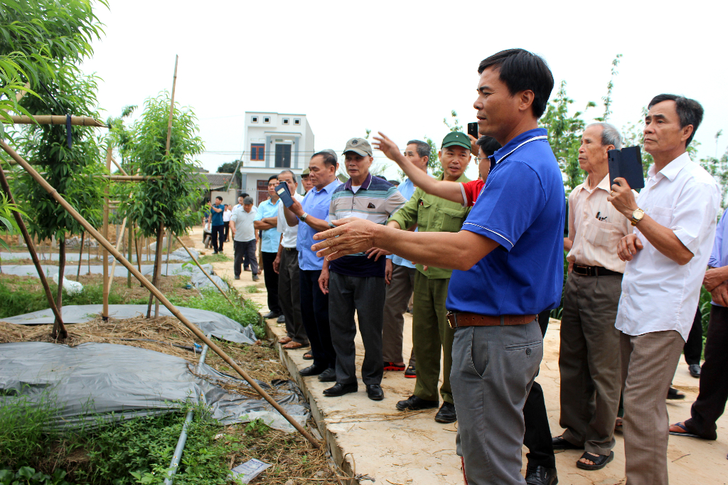 Đoàn đại biểu Người có uy tín tỉnh Hòa Bình thăm quan, học tập kinh nghiệm tại Bắc Giang